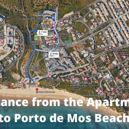 Large Penthouse Near Porto De Mos Beach With Magnificent Views In ラゴス エクステリア 写真
